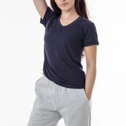 Los Angeles Apparel FF3001 - Short Sleeve Cotton-Poly T-Shirt Women's