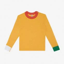 Los Angeles Apparel Kid's FFR107 - Kids 50/50 Long Sleeve Rib Top