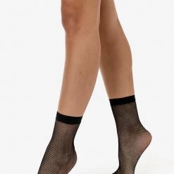 Los Angeles Apparel Women's RN-SKFN - Fishnet Ankle Sock