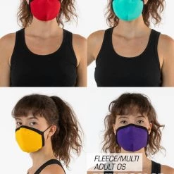 Los Angeles Apparel Women's FACEMASK4 - 4-Pack Cotton Mask