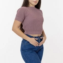 Los Angeles Apparel Women's FM06GD - Fisherman Cropped Tee 28 Los Angeles Apparel Women's FM06GD - Fisherman Cropped Tee