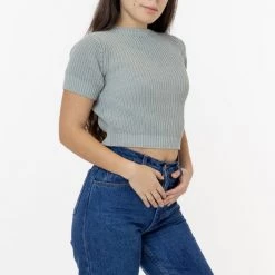 Los Angeles Apparel Women's FM06GD - Fisherman Cropped Tee 29 Los Angeles Apparel Women's FM06GD - Fisherman Cropped Tee