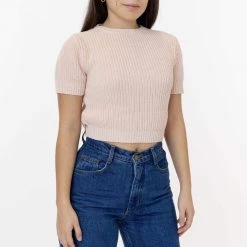 Los Angeles Apparel Women's FM06GD - Fisherman Cropped Tee 26 Los Angeles Apparel Women's FM06GD - Fisherman Cropped Tee