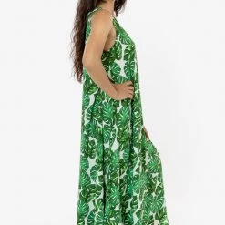 Los Angeles Apparel RPCH02 - Chiffon A-Line Maxi Dress