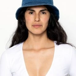 Los Angeles Apparel Women's HAT01 - Unisex Denim Bucket Hat
