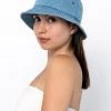 Los Angeles Apparel Women's HAT01 - Unisex Denim Bucket Hat 2 Los Angeles Apparel Women's HAT01 - Unisex Denim Bucket Hat