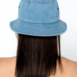 Los Angeles Apparel Women's HAT01 - Unisex Denim Bucket Hat