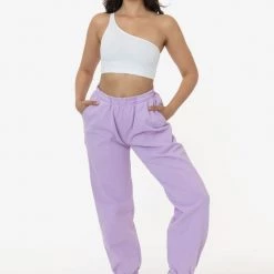 Los Angeles Apparel Women's HF04GD Unisex - Garment Dye Heavy Fleece Sweatpant (New & Now)