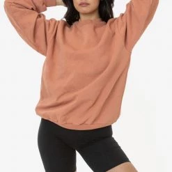 Los Angeles Apparel Women's HF07GD Mix - 14oz. Garment Dye Heavy Fleece Pullover Crewneck Sweatshirt (New & Now) 11 Los Angeles Apparel Women's HF07GD Mix - 14oz. Garment Dye Heavy Fleece Pullover Crewneck Sweatshirt (New & Now)
