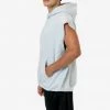Los Angeles Apparel Men's HF-08 - 14 Oz. Heavy Fleece Sleeveless Hooded Pullover 1 Los Angeles Apparel Men's HF-08 - 14 Oz. Heavy Fleece Sleeveless Hooded Pullover