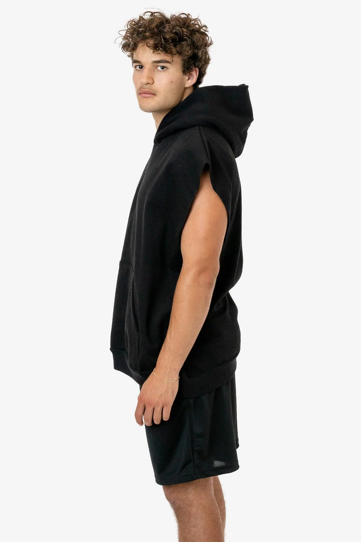 Los Angeles Apparel Men's HF-08 - 14 Oz. Heavy Fleece Sleeveless Hooded Pullover 6 Los Angeles Apparel Men's HF-08 - 14 Oz. Heavy Fleece Sleeveless Hooded Pullover