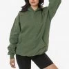 Los Angeles Apparel HF09GD Mix - Garment Dye 14oz. Heavy Fleece Hooded Pullover Sweatshirt (New & Now) Women's 1 Los Angeles Apparel HF09GD Mix - Garment Dye 14oz. Heavy Fleece Hooded Pullover Sweatshirt (New & Now) Women's