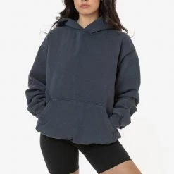 Los Angeles Apparel HF09GD Mix - Garment Dye 14oz. Heavy Fleece Hooded Pullover Sweatshirt (New & Now) Women's 17 Los Angeles Apparel HF09GD Mix - Garment Dye 14oz. Heavy Fleece Hooded Pullover Sweatshirt (New & Now) Women's