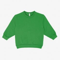 Los Angeles Apparel HF107GD - Toddler Heavy Fleece Garment Dye Crewneck Sweatshirt Kid's