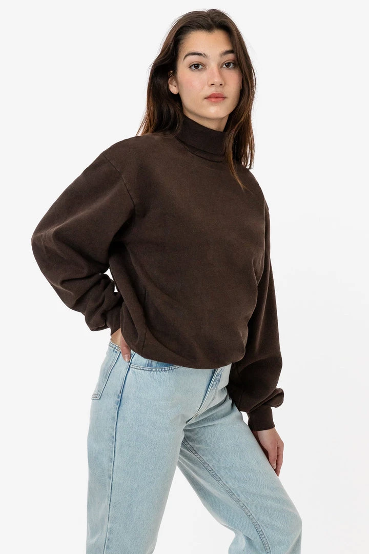 Los Angeles Apparel Women's HF13GD Unisex - 14 Oz Heavy Fleece Turtleneck Sweatshirt 6 Los Angeles Apparel Women's HF13GD Unisex - 14 Oz Heavy Fleece Turtleneck Sweatshirt