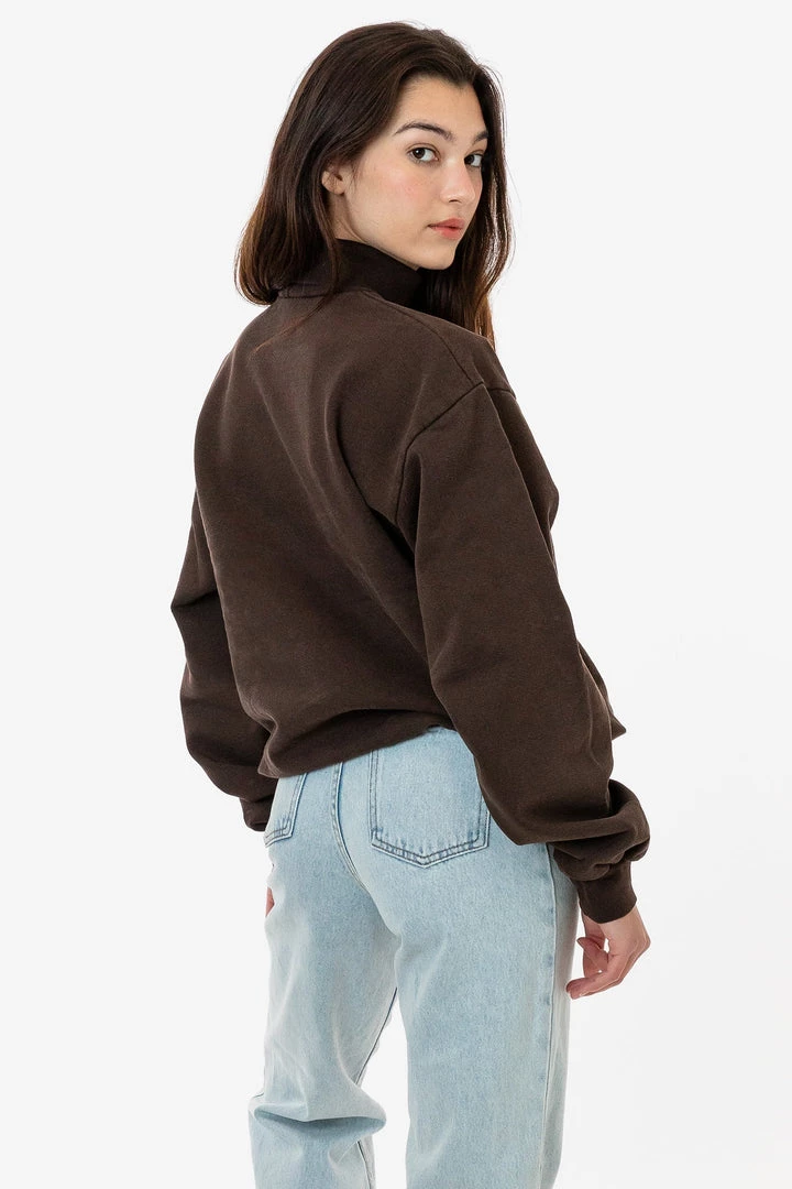 Los Angeles Apparel Women's HF13GD Unisex - 14 Oz Heavy Fleece Turtleneck Sweatshirt 4 Los Angeles Apparel Women's HF13GD Unisex - 14 Oz Heavy Fleece Turtleneck Sweatshirt