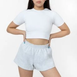 Los Angeles Apparel Women's HF-314 - Heavy Fleece Short Shorts