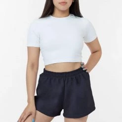 Los Angeles Apparel Women's HF-314 - Heavy Fleece Short Shorts