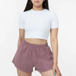 Los Angeles Apparel HF314GD - Garment Dye Heavy Fleece Short Shorts 24 Los Angeles Apparel HF314GD - Garment Dye Heavy Fleece Short Shorts