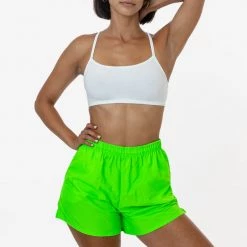 Los Angeles Apparel RNF314 - Women's Nylon Track Shorts