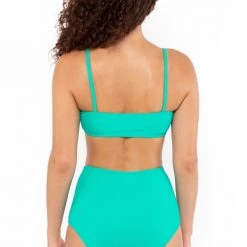 Los Angeles Apparel Women's RRS065 - Ribbed High Waist Bikini Bottom