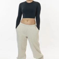 Los Angeles Apparel SF1044 Mix - 10oz. Fleece Sweatpant Women's 11 Los Angeles Apparel SF1044 Mix - 10oz. Fleece Sweatpant Women's