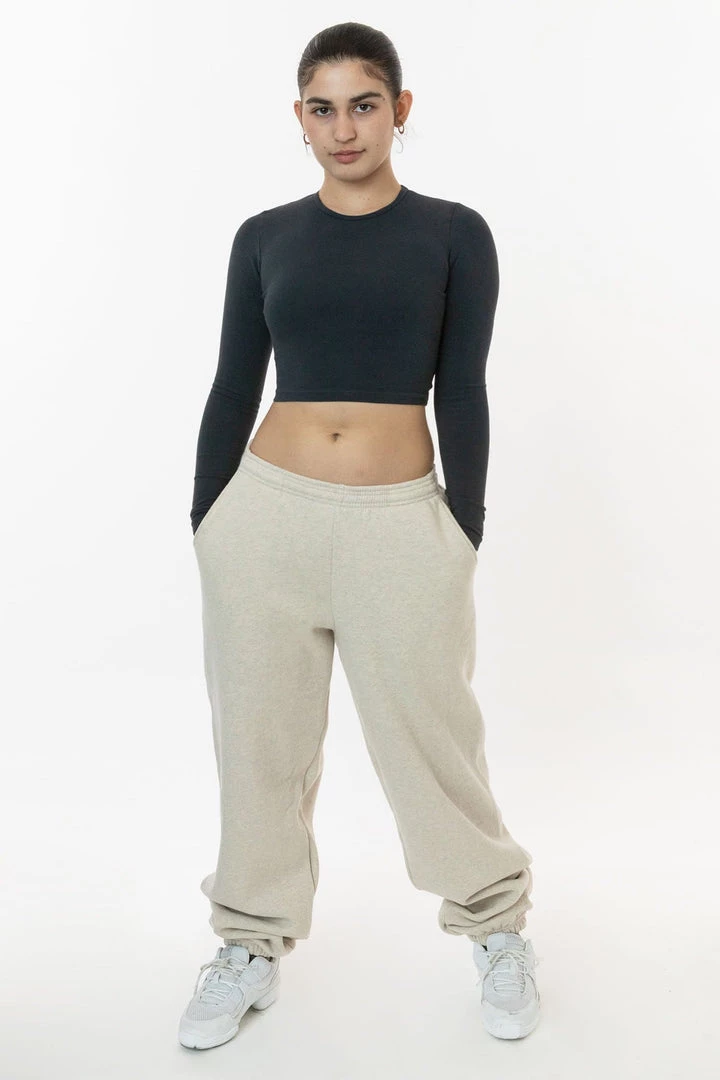 Los Angeles Apparel SF1044 Mix - 10oz. Fleece Sweatpant Women's 7 Los Angeles Apparel SF1044 Mix - 10oz. Fleece Sweatpant Women's