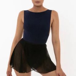 Los Angeles Apparel RNS300 - Micro Mesh Ballet Wrap Skirt Women's