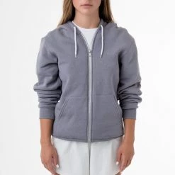 Los Angeles Apparel F97 Unisex - Flex Fleece Zip Up Hoodie Women's