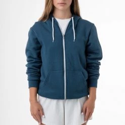 Los Angeles Apparel F97 Unisex - Flex Fleece Zip Up Hoodie Women's