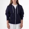 Los Angeles Apparel F97 Unisex - Flex Fleece Zip Up Hoodie Women's