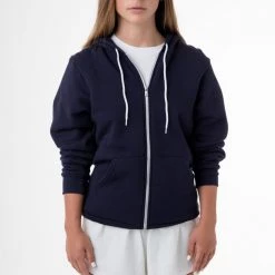 Los Angeles Apparel F97 Unisex - Flex Fleece Zip Up Hoodie Women's