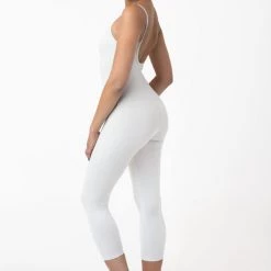 Los Angeles Apparel 83026GD - Garment Dye Cropped Spaghetti Unitard Women's 27 Los Angeles Apparel 83026GD - Garment Dye Cropped Spaghetti Unitard Women's