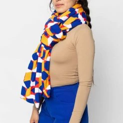 Los Angeles Apparel Women's JQSCARF02 - OpArt Scarf