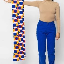 Los Angeles Apparel Women's JQSCARF02 - OpArt Scarf