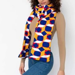 Los Angeles Apparel Women's JQSCARF02 - OpArt Scarf