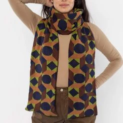 Los Angeles Apparel Women's JQSCARF02 - OpArt Scarf