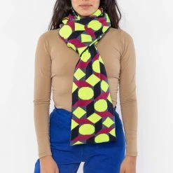 Los Angeles Apparel Women's JQSCARF02 - OpArt Scarf