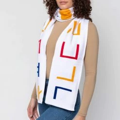 Los Angeles Apparel JQSCARF04 - Alphabet Scarf Women's