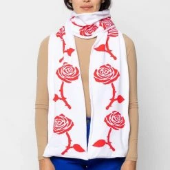 Los Angeles Apparel Women's JQSCARF05 - Rose Scarf