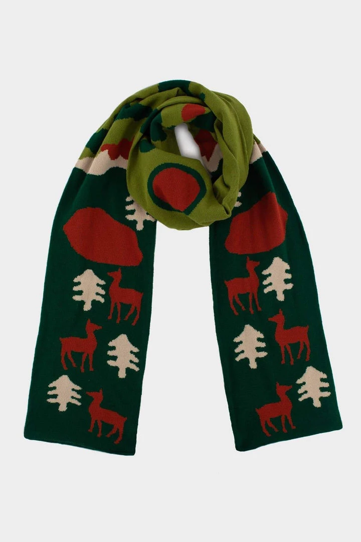 Los Angeles Apparel Women's JQSCARF10 - Woodland Creature Scarf 7 Los Angeles Apparel Women's JQSCARF10 - Woodland Creature Scarf