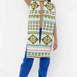 Los Angeles Apparel Women's JQSCARF11 - Fair Isle Scarf