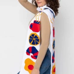 Los Angeles Apparel Women's JQSCARF14 - Le Petit Déjeuner Scarf