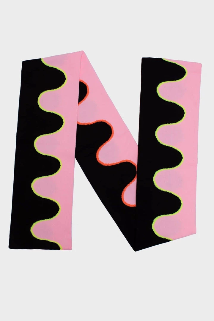 Los Angeles Apparel Women's JQSCARF20 - Wavy Scarf 4 Los Angeles Apparel Women's JQSCARF20 - Wavy Scarf