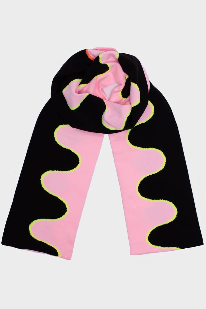 Los Angeles Apparel Women's JQSCARF20 - Wavy Scarf 3 Los Angeles Apparel Women's JQSCARF20 - Wavy Scarf