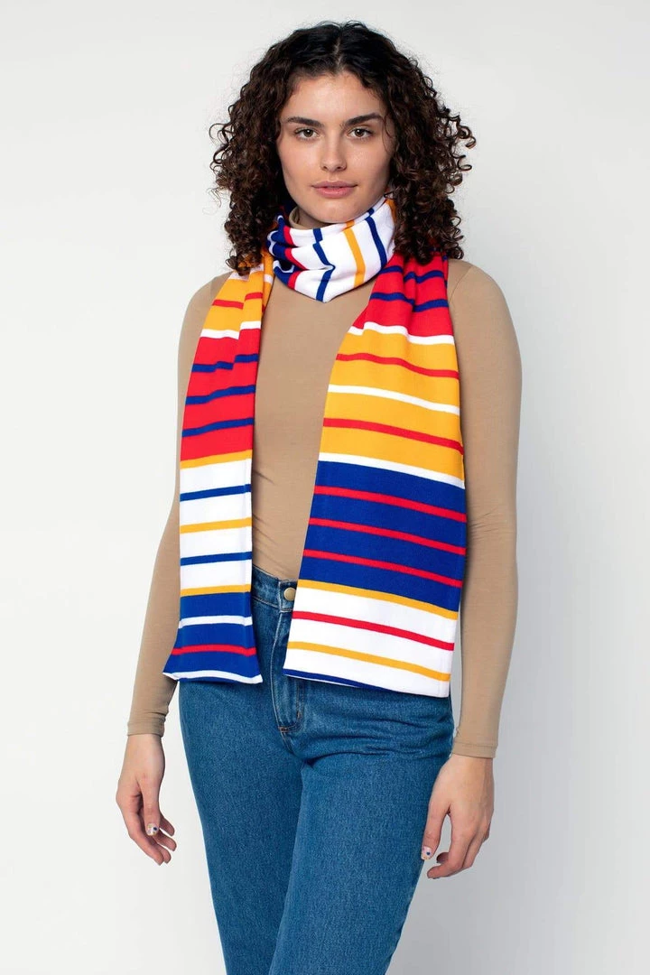 Los Angeles Apparel Women's JQSCARF30 - Rainbow Scarf 8 Los Angeles Apparel Women's JQSCARF30 - Rainbow Scarf
