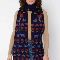 Los Angeles Apparel JQSCARF33 - Pastoral Scarf Women's 12 Los Angeles Apparel JQSCARF33 - Pastoral Scarf Women's
