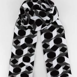 Los Angeles Apparel Women's JQSCARF02 - OpArt Scarf