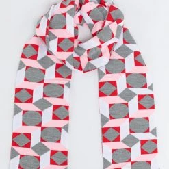 Los Angeles Apparel Women's JQSCARF02 - OpArt Scarf