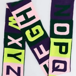 Los Angeles Apparel JQSCARF04 - Alphabet Scarf Women's
